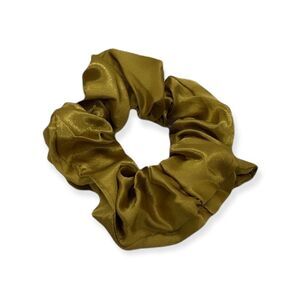 NWT Wool + Pepper Co. Satin Scrunchie - Mustard